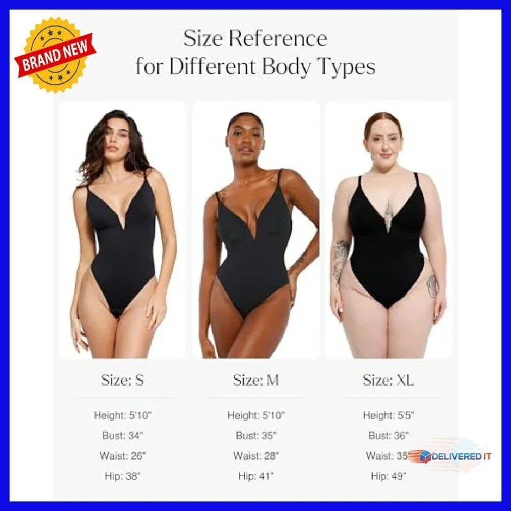Tummy Control Shapewear Bodysuit with Underwire & Boning